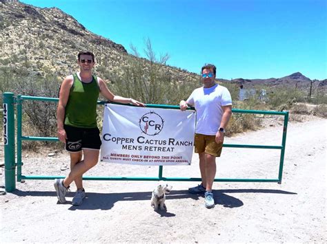 Copper Cactus Ranch Mens Retreat